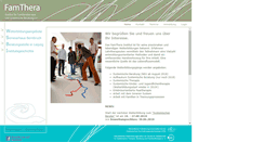 Desktop Screenshot of fam-thera.de